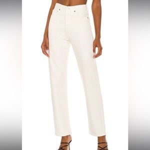 AGOLDE 90s pinch waist jeans 27 - white